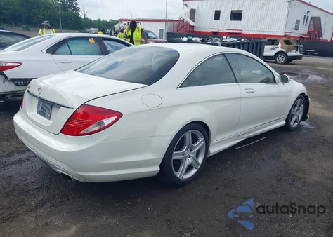 2008 Mercedes-Benz Cl 550 from USA, damaged, VIN WDDEJ71X08A018565